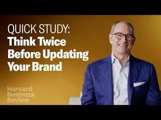 Think Twice Before Updating Your Brand 
