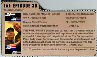 G.I. Joe Ep 36: The Gamesmaster w/ Tom O'Connor