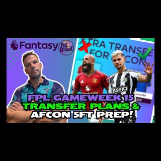 MORE FODEN MAGIC 🪄✨🧙 | FPL GW15 TRANSFER PLANS & AFCON PREP 🚨 | Fantasy Premier League Tips 2025/26