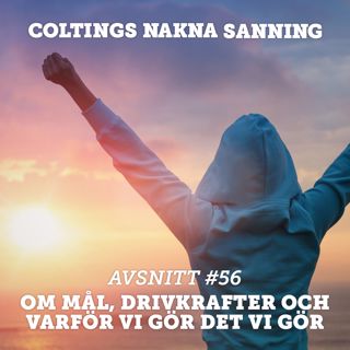 56. Mål, drivkrafter och varför vi gör saker.