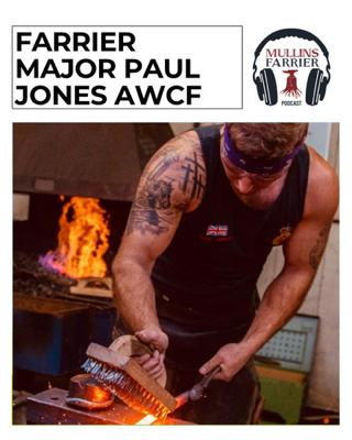 Farrier Major Paul Jones AWCF