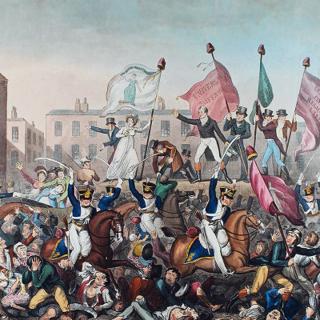 16th August 1819: An estimated 15 protestors are killed in the Peterloo Massacre at St Peter’s Field in Manchester