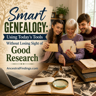 Smart Genealogy: Using Today's Tools Without Losing Sight of Good Research