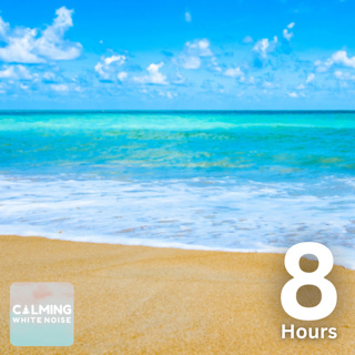 Relaxing Ocean Sounds (8 Hours) | White Noise for Studying
