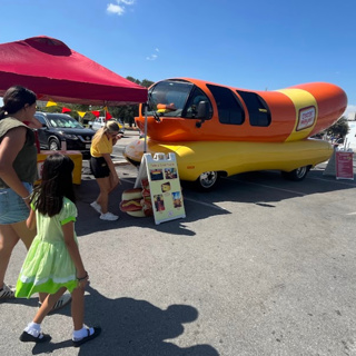 The Oscar Mayer Wienermobile is touring Texas as the state's biggest fireworks show gets ready for America's 250th