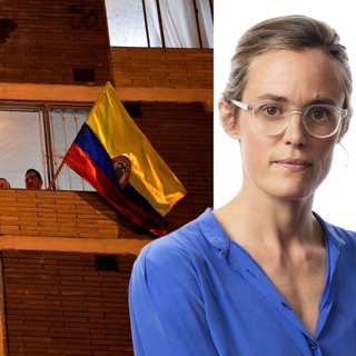 Längst in i mörkret finns de ljusaste berättelserna: Lotten Collin, Bogotá