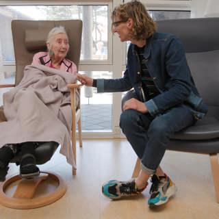 The young and healthy Dutchman who moved into a care home