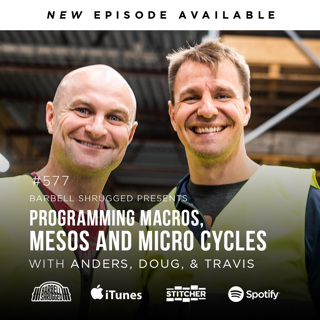 Programming Macro, Meso, and Microcycles Anders Varner, Doug Larson, and Coach Travis Mash Barbell Shrugged #577