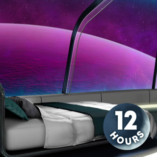 Can't Fall Asleep? Block Out Noisy Neighbors with Relaxing Spaceship White Noise 12 Hours