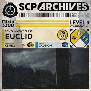 SCP-3300: "The Rain"