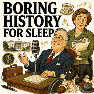 The Public and Private Life of Franklin D. Roosevelt 🇺🇸🏛️ | The Man Who Led America Through Crisis | Boring History For Sleep