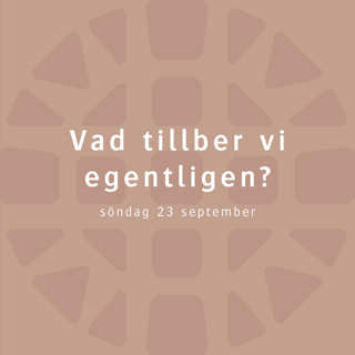 Vad tillber vi egentligen? – Lovisa Almén