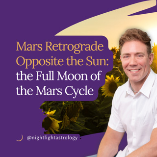 Mars Retrograde Opposite the Sun: the Full Moon of the Mars Cycle