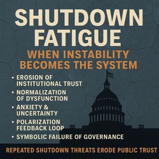 Erosion of Trust from Shutdown Threats
