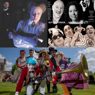 EdFringe 2015: playwright Philip Meeks, James Seager of Les Enfants Terribles and Guy Masterson