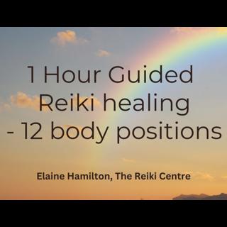 1 Hour guided Reiki self-treatment