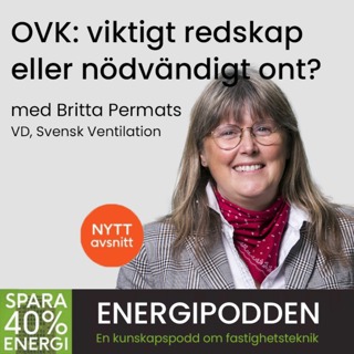 OVK ett viktigt redskap eller ett nödvändigt ont?  Ett samtal med Britta Permats mångårig VD på Svensk Ventilation 