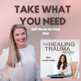 Take what You Need, Soft Words For Hard Days With Aundi Kolber