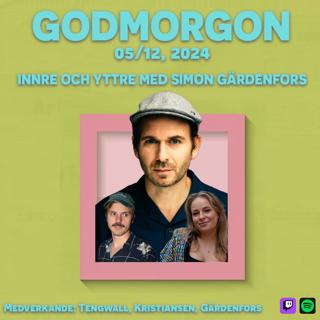 5/12, 2024 - Inre och yttre med Simon Gärdenfors