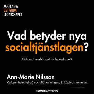 Vad innebär den nya socialtjänstlagen? - Ann-Marie Nilsson