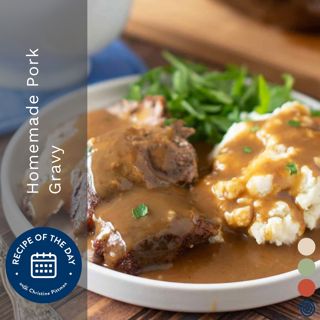 Homemade Pork Gravy