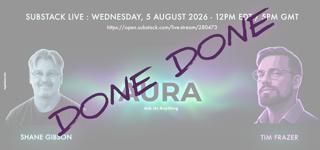 Listen now | Recording of AURA - Tim Frazer & Shane Gibson on 5th August 2026