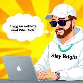 Bygg en webbsida med Vibe Code - Live med Sibbe