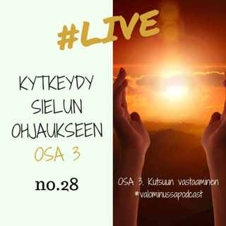 Jakso #28 Kytkeydy Sielun ohjaukseen OSA 3: Ohjauksessa eläminen