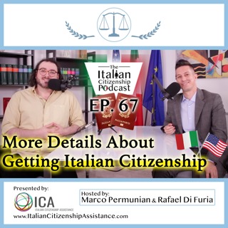 Get Italian Citizenship Through Your Grandparents & More Details