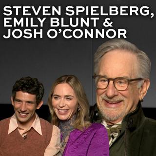Steven Spielberg, Emily Blunt, & Josh O'Connor