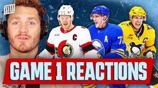 Matthew Tkachuk Reacts to Penguins vs Flyers Rivalry, Brady’s Fight & Sabres Comeback