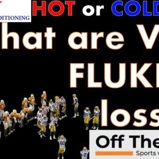 Which FLUKE Vols' loss in Tennessee football history rivals Hogs' CWS loss to LSU?