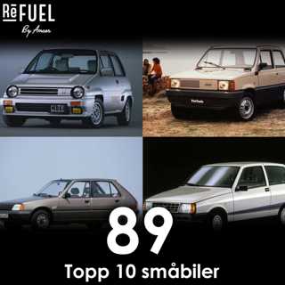 #89 - Topp 10 småbiler