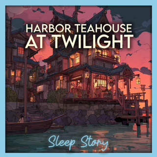 Relaxing Bedtime Story for Adults | A Cozy Twilight Teahouse by the Sea for Deep Sleep and Anxiety Relief