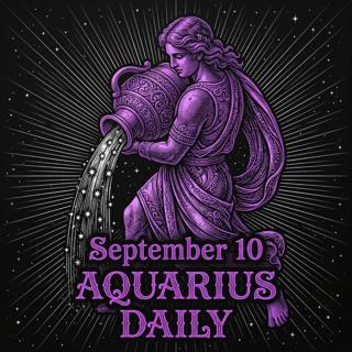 Thursday, September 10, 2026 Aquarius Horoscope Today