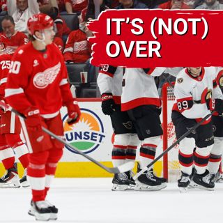 It's (NOT) over: Red Wings drop the ball to beaten up and tired Senators as playoff hopes dwindle