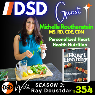 EP#354 | GUEST | Blood Work, Belly Fat & Better Sleep: Your Heart’s Survival Kit with Michelle Routhenstein