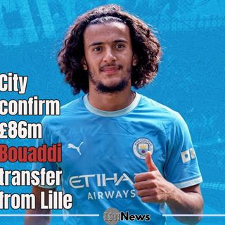 City confirm £86m Bouaddi transfer from Lille