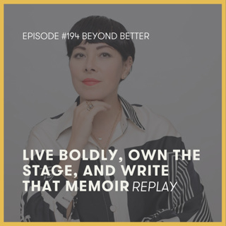 194. Live boldly, own the stage, and write that memoir, with author Ingrid Hu Dahl (replay)