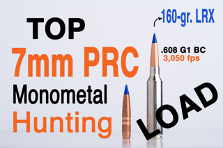 Top New 7mm PRC Hunting Ammo: Barnes' 160-gr. LRX Factory Load, with Gregg Sloan