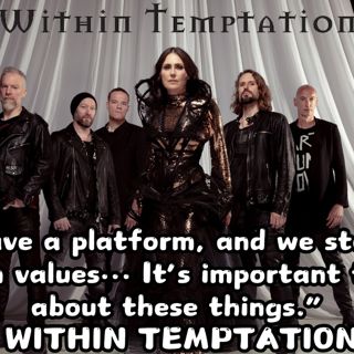 SHARON From WITHIN TEMPTATION Talks Knotfest, Political Messages & Australia Tour