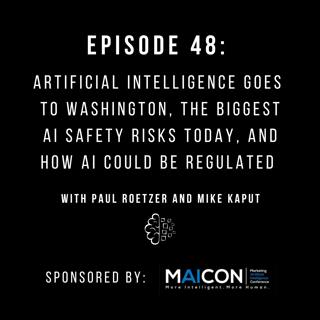 #48: Artificial Intelligence Goes to Washington, the Biggest AI Safety Risks Today, and How AI Could Be Regulated