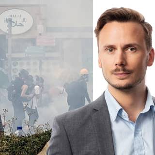 Tårgasen sitter kvar i minnet: Björn Djurberg, Peking