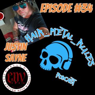 Hair Metal Rules Podcast Episode #34 Justin Sayne Cruella D'Vil