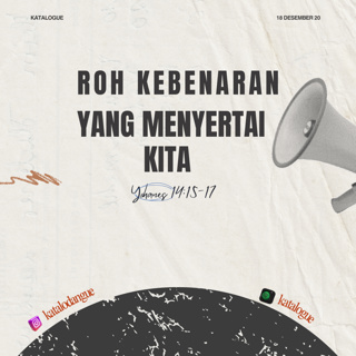 Roh Kebenaran Yang Menyertai Kita