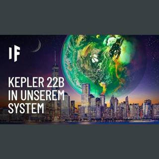 Was wäre, wenn Kepler 22 b in unserem Sonnensystem läge?