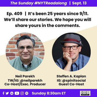 Ep. 409 - Remembering September 11, Viewer Stories, NYT Special Section