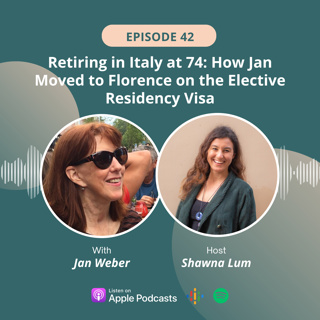 Retiring in Italy at 74: How Jan Moved to Florence on the Elective Residency Visa