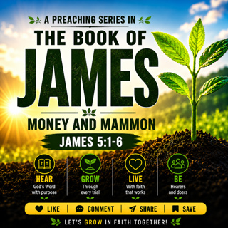 Money and Mammon | James 5: 1-6 | Christian Bible Study
