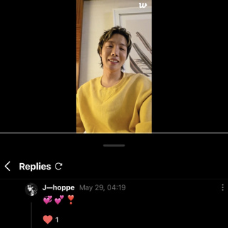 Part 1: I do have 30 reply back comments from all the BTS members Jin, J-Hope, Jimin, and Jungkook